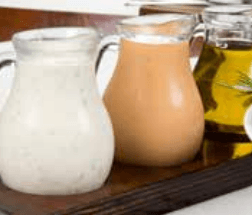 Mediterranean vegetable salad dressing