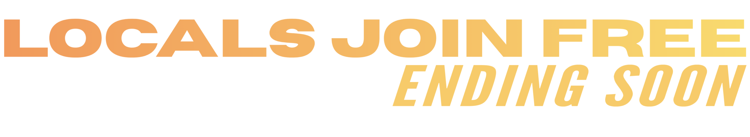 ending soon